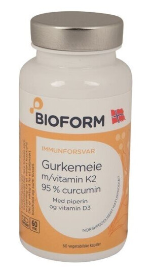 BIOFORM Gurkemeie m/vitamin K2