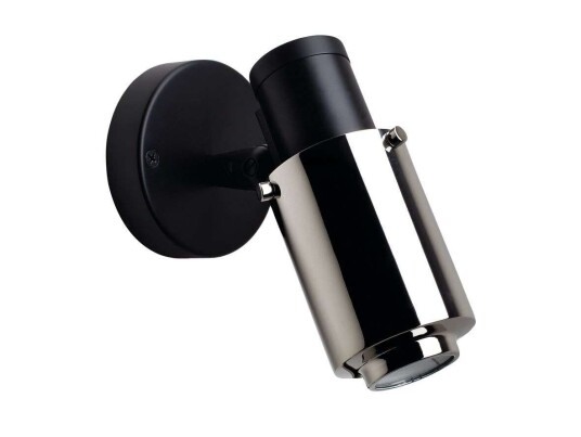 DCW - Biny Spot LED Svart/Nikkel