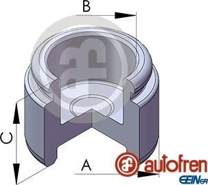 Stempel, bremsecaliper AUTOFREN SEINSA D025268 Stempel, bremsecaliper AUTOFREN SEINSA D025268