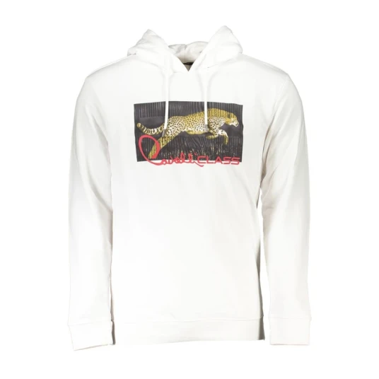 Cavalli Class Herre Gensere & Hettegensere Hvit 2XL Cavalli Class Herre Gensere & Hettegensere Hvit 2XL