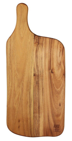 Aida Raw skjærefjøl teak 43x19 cm Aida Raw skjærefjøl teak 43x19 cm