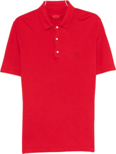Isaia Herre Topper Rød 3XL,