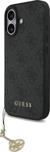 GUESS 4G Charms Collection MagSafe case for iPhone 17 - black