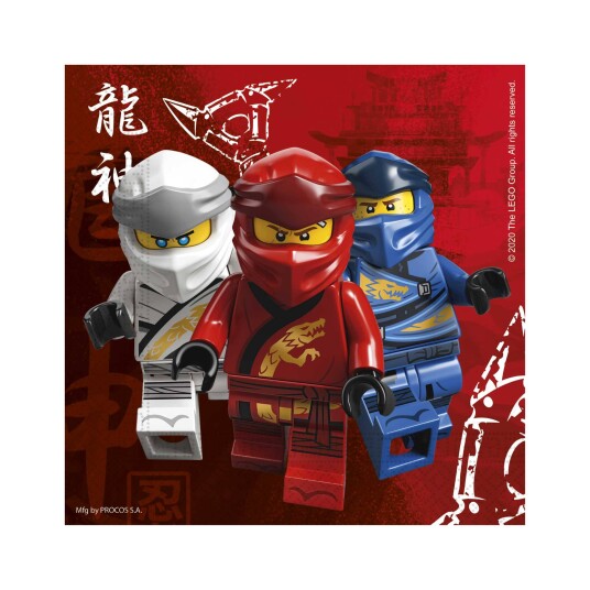 Servietter Ninjago Lego pk/20