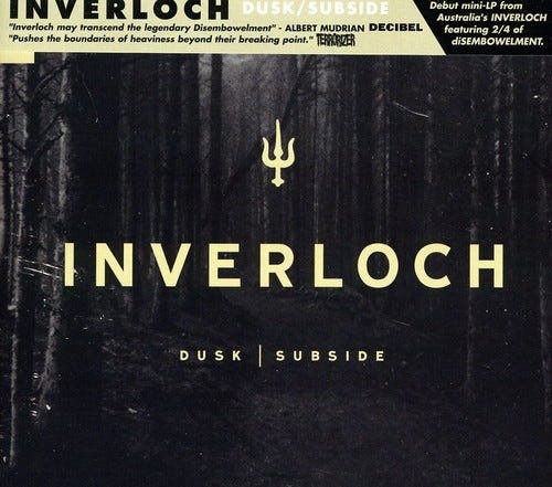 Inverloch Dusk / Subside CD