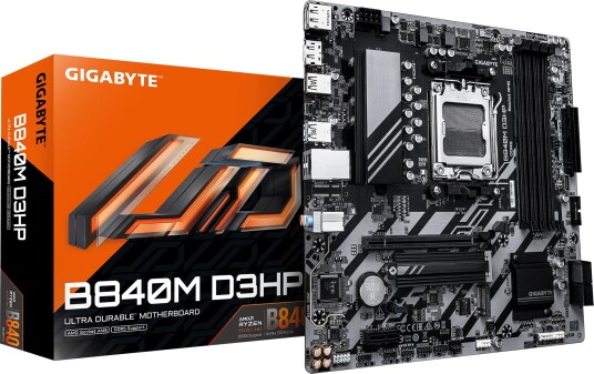 Gigabyte Ryzen 9000 Motherboard B840M D3HP Gigabyte Ryzen 9000 Motherboard B840M D3HP