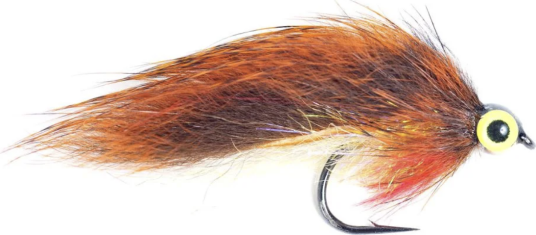 Umpqua Flies Mini Zonker Dirty Yellow