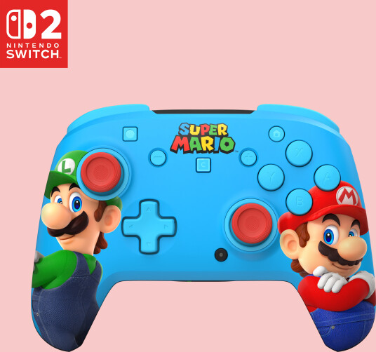 Turtle Beach Rematch Switch 2 Mario & Luigi trådløs kontroller TBC 8105 25
