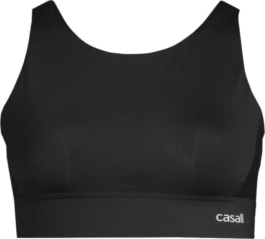 Casall Women"s Iconic Adjustable Sports Bra Black A-B/S Casall Women"s Iconic Adjustable Sports Bra Black A-B/S