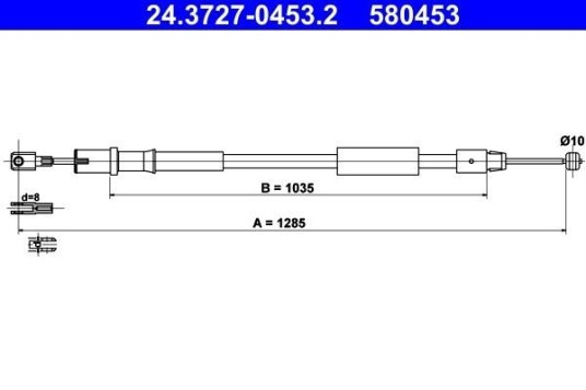 Bremsewire ATE 24.3727 0453.2 Bremsewire ATE 24.3727 0453.2