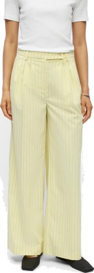 Object Objkasja Hw Lo Wide Pant E Le 26 Yellow 34 Object Objkasja Hw Lo Wide Pant E Le 26 Yellow 34