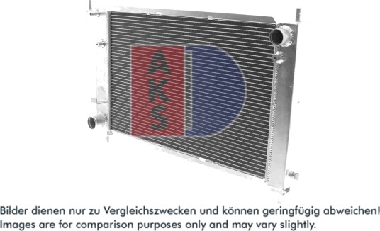 AKS DASIS 090142AL Radiator motorkjøling
