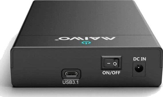 Maiwo K3568G2 Eksternt Harddiskkabinett for 3.5" SATA HDD USB-C opptil 8TB