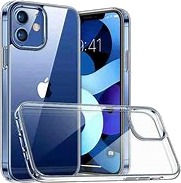 Gjennomsiktig Anti-Slip TPU Mobildeksel til iPhone 13 Pro Max