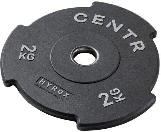Centr x HYROX Competition toppvektplate 2 kg
