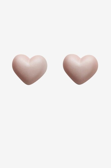 BOW19 Details Øreringer Heart Stud Rosa BOW19 Details Øreringer Heart Stud Rosa