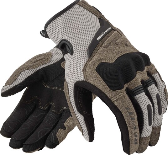 MC-Hansker REV"IT! Cavern Dame Sand /Svart XS