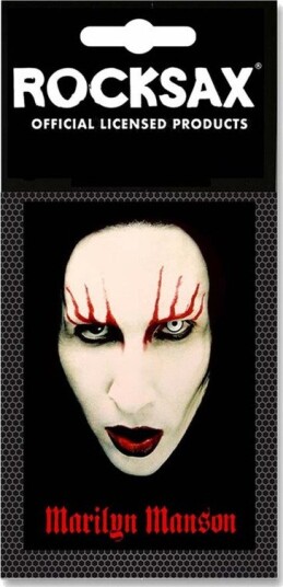 Rocksax Marilyn Manson Red Lips Air Freshener Vanilla 78990055