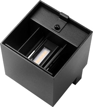 Tango Mini 2X5w 610Lm Cct 2700 3000 4000K Pir Sort Ip65 Tango Mini 2X5w 610Lm Cct 2700 3000 4000K Pir Sort Ip65