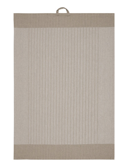 Noble House Kitchen Towel Ronja Recycled Stripe - Beige - 50X70CM