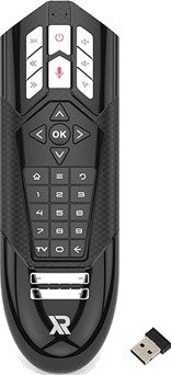 Wechip R1 Universell TV Fjernkontroll / Air Mouse - IR / 2.4G - Svart