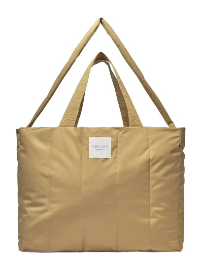 Rethinkit Studios Puffer Shopper Bag - Beige - ONE SIZE