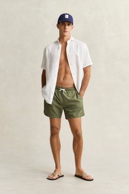 GANT Swim Shorts Khaki green S