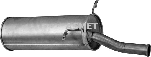 ASMET 09.057 Bakre eksospotte