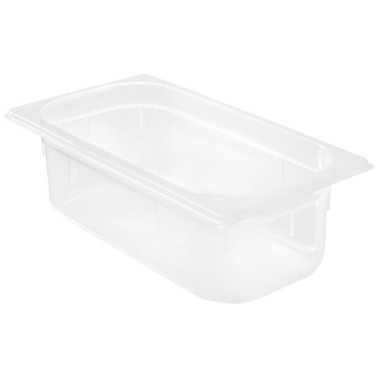 PULSIVA GN plastkantine 1/3 Risa; GN 1/3, 3.5 l, 32.5x17.6x10 cm (LxBxD); Transparent