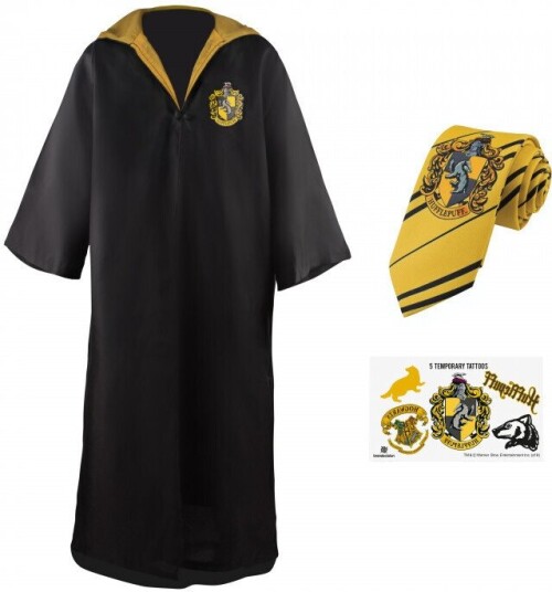 Cine replikaer Harry Potter Hufflepuff trollmann størrelse S