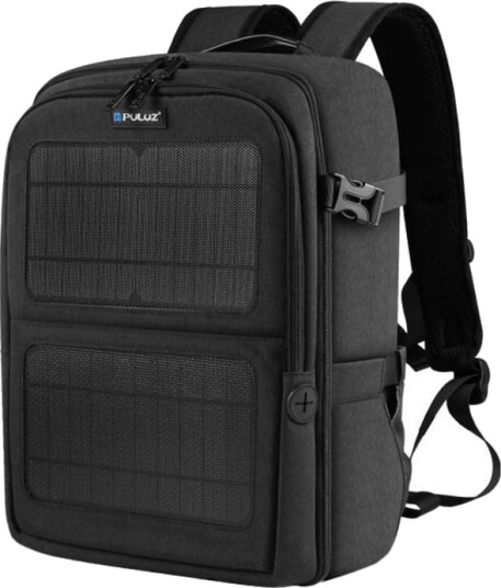Puluz PU5018B kameraryggsekk med solcelle 45x18x30 cm