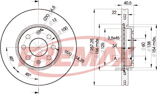 Bremseskive FREMAX BD-0920