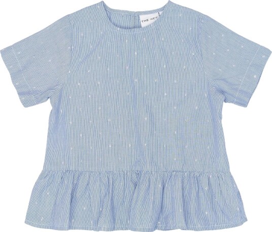 The New Tntheresa S_S Top Blue 158/164 The New Tntheresa S_S Top Blue 158/164