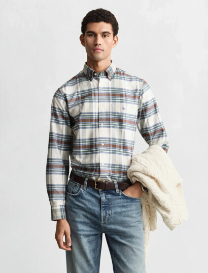 GANT Reg Oxford Check Shirt - Multi/patterned - XXXL GANT Reg Oxford Check Shirt - Multi/patterned - XXXL