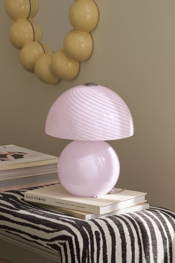 Ellos Home   Bordlampe Candy   Lilla