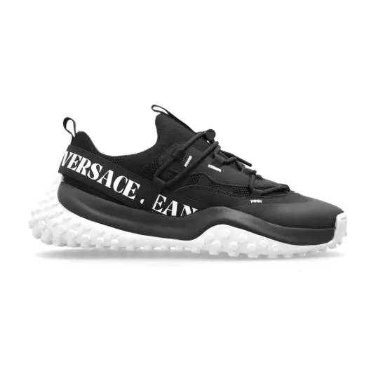 Versace Jeans Couture Herre Sko Svart 44 EU, Versace Jeans Couture Herre Sko Svart 44 EU,