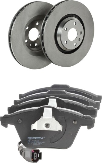Bremseskiver og -klosser RIDEX 3405B2581