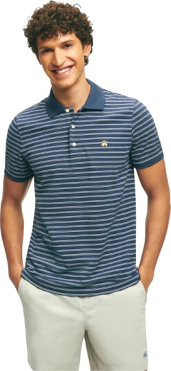 Brooks Brothers Herre Topper Blå S,