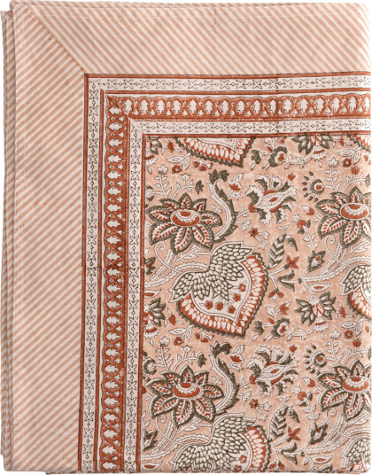Oriental duk 150x230 cm fersken Oriental duk 150x230 cm fersken