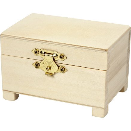 Diverse Skattekiste størrelse 6x9x6 cm 3 stk 1 pk