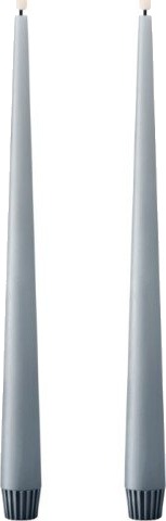 Ester & Erik LED kronelys 30 cm blå 2 pk