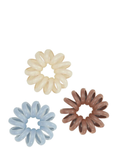 SUI AVA Hair Scoop Elastic // 3 Pcs Brown ONE SIZE SUI AVA Hair Scoop Elastic // 3 Pcs Brown ONE SIZE