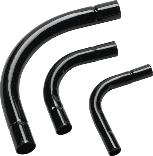 Pipelife 70002815 Rørbøy svart 90° 20 mm 90 mm Installasjonsmaterial