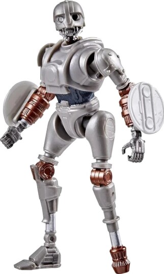 Star Wars SM-33 Actionfigur – 10 cm med 2 skjoldtilbehør – Skeleton Crew 4+ år