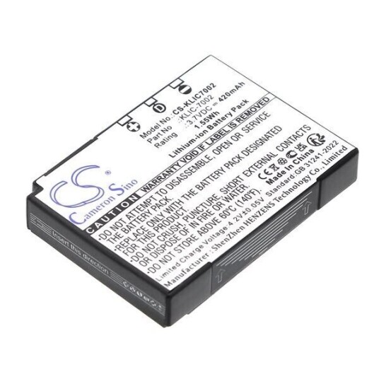Batteri til kamera for Kodak EasyShare V530 EasyShare V530 Zoom EasyShare V603 og andre.