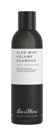 Organic Aloe Mint Volume Shampoo 500 ml  Best Pris p Prisradar.no