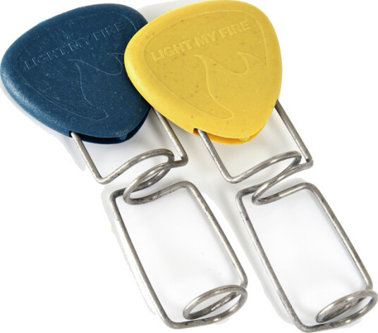 Light my Fire GRANDPA´S FIREFORK BIO 2-PACK MUSTYYELLOW/HAZYBLUE Light my Fire GRANDPA´S FIREFORK BIO 2-PACK MUSTYYELLOW/HAZYBLUE