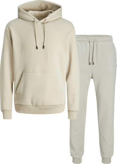 Jack & Jones Jjebradley Sweat Hood Set Mp Cream M