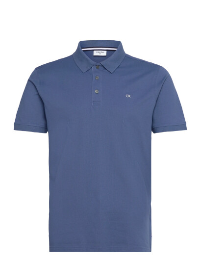 Calvin Klein Golf Quad Polo - Blue - S Calvin Klein Golf Quad Polo - Blue - S