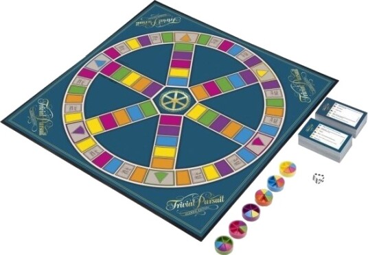 Trivial Pursuit Klassisk Utgave Barnespill fra Hasbro Trivial Pursuit Klassisk Utgave Barnespill fra Hasbro